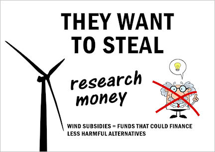 They want to steal research money