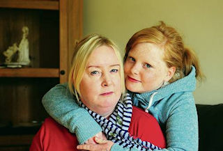 Jenny Spittle and her daughter Billie