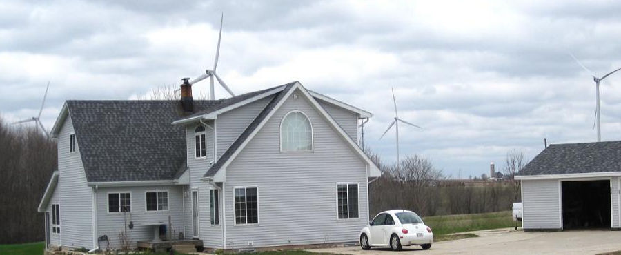 Shirley Wind turbine residents