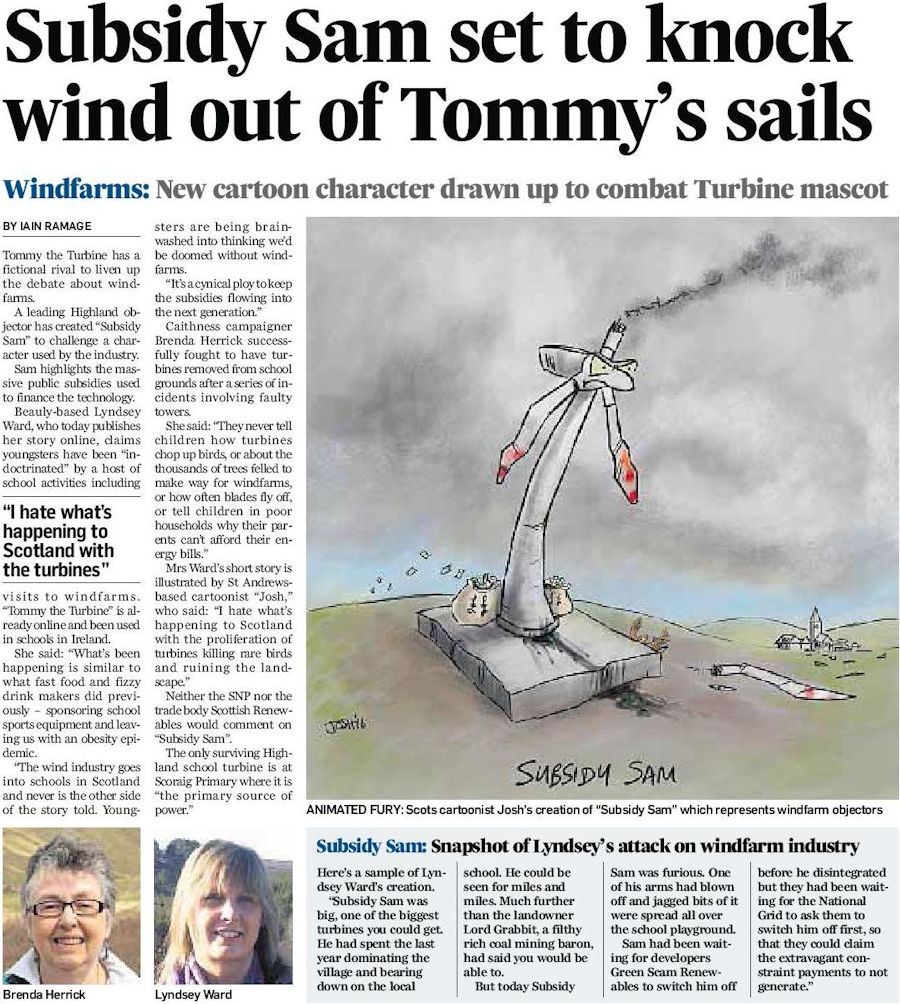 Subsidy Sam set to knock wind out of Tommy’s sails