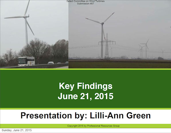 Presentation by Lilli-Ann Green